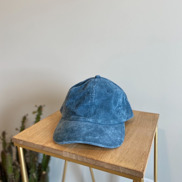 Accessories - BLUE SUEDE DAD CAP